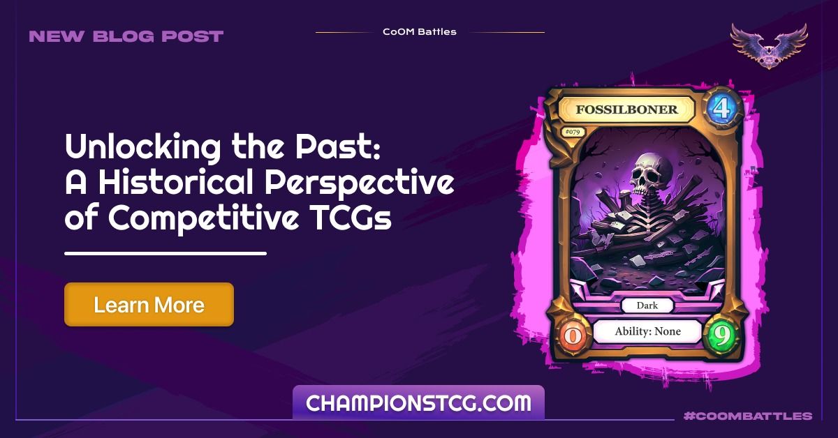Unlocking the Past: A Historical Perspective of Competitive TCGs