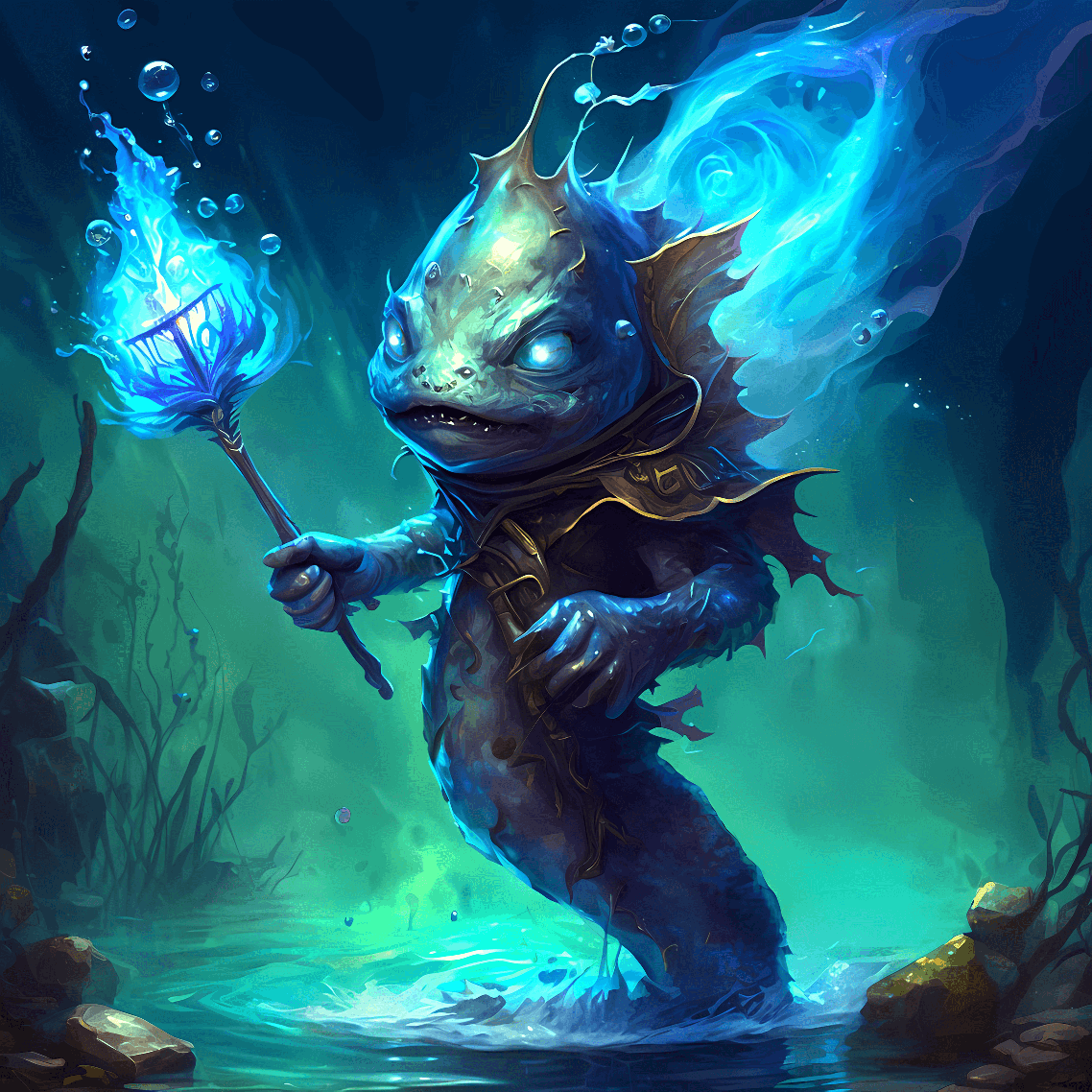 Necrofish - The Enigmatic Sorcerer of the Deep