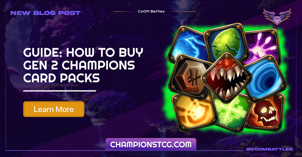 Guide: How to Buy Gen 2 Champions Card Packs